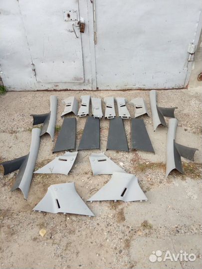 Обшивки стоек на Опель Корса 2006-2014