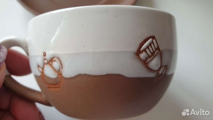 Набор чайно кофейный на подставке