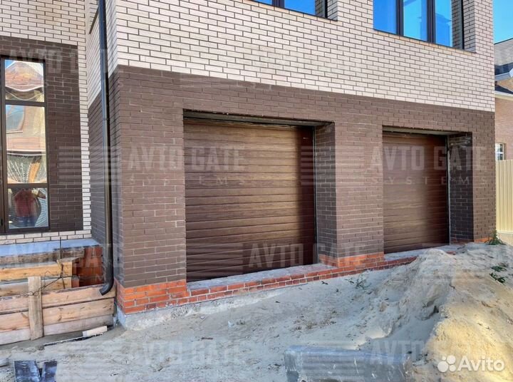 Гаражные ворота секционные