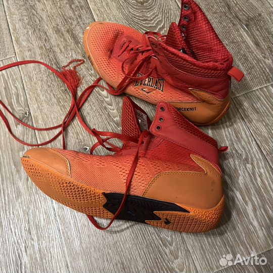 Боксерки everlast оранжевые