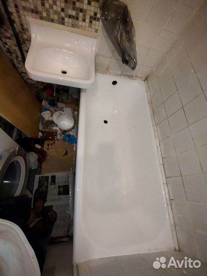 Реставрация ванн акрилом