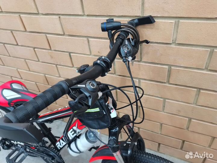 Велосипед скоростной, колёса 20 дюймов,чёрно-красн