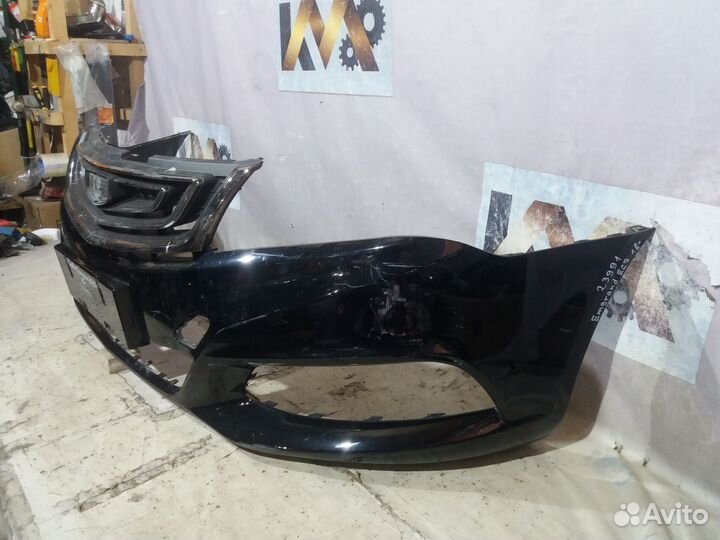 Geely Emgrand 18- Бампер Передний Бу оригинал