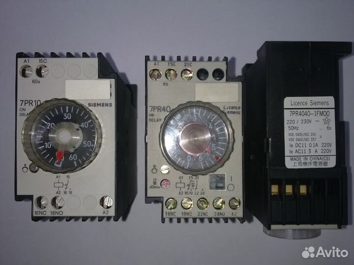 Реле времени, промежуточное и др