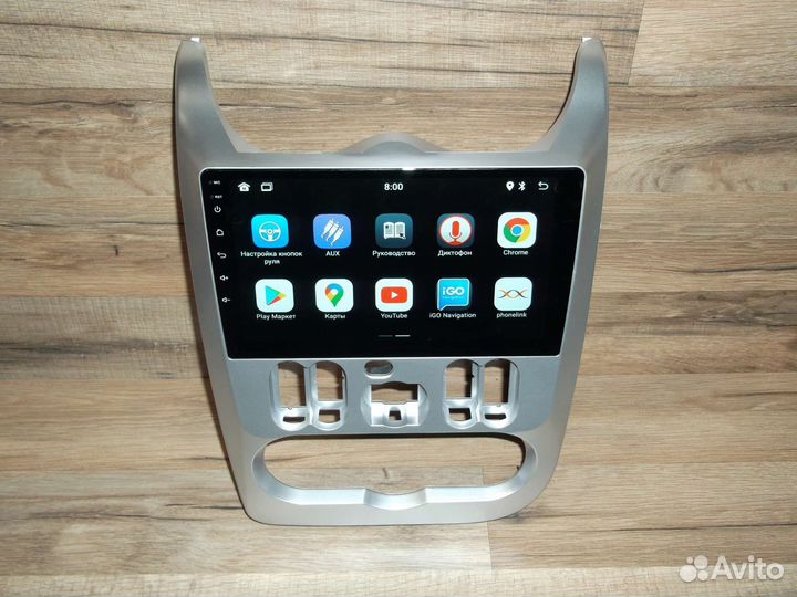 Магнитола Renault Logan Android GPS