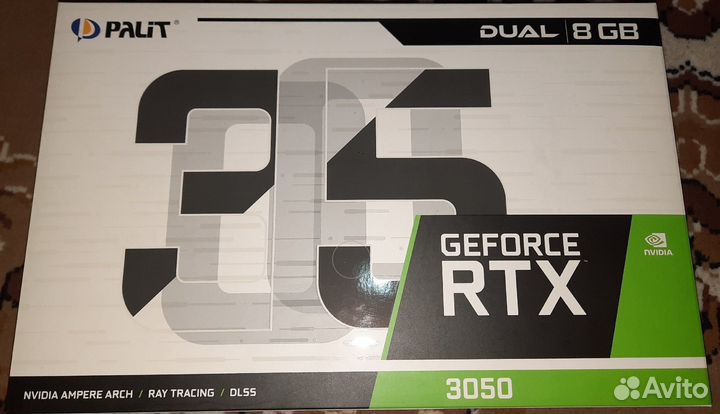 Palit geforce rtx 3050 dual 8 GB