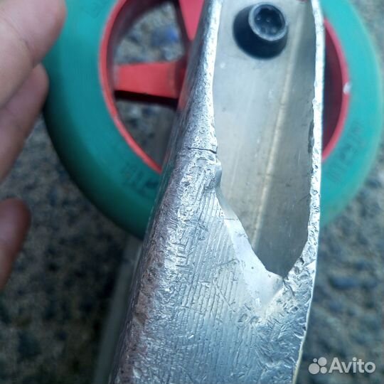 Трюковой самокат кастом парк