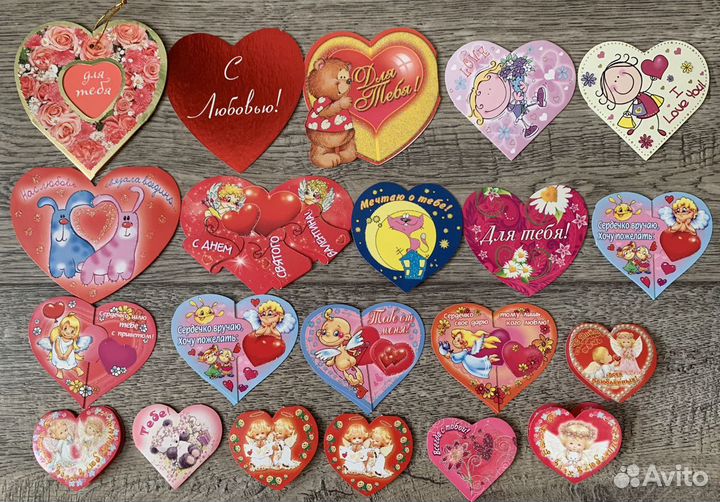 Открытки, валентинки, конверты