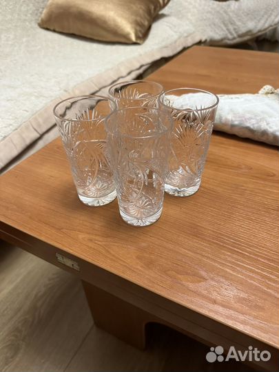 Хрусталь бокалы фужеры стаканы