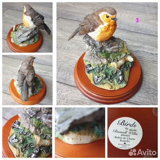 Статуэтка птицы коллекционная