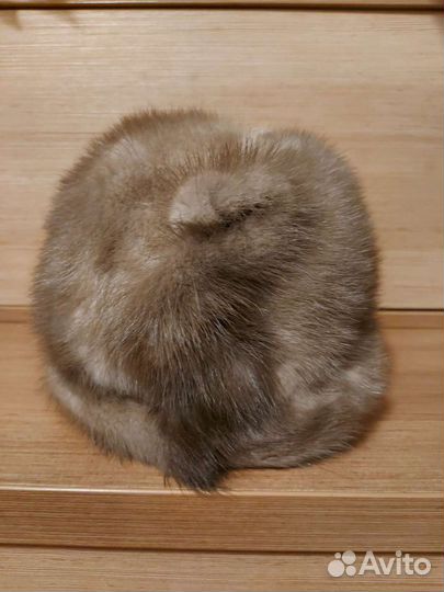 Норковая шапка женская