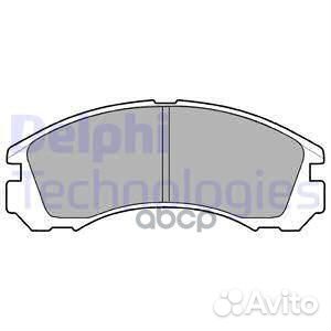 Колодки тормозные дисковые перед LP871 Delphi