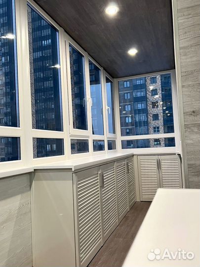 Отлелка балконов