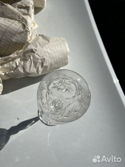 Бокалы для шампанского СССР хрусталь