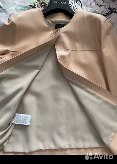 Жакет кожаный pinco 44