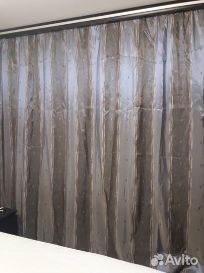 Шторы (портьеры) органза ш 3.35 (2шт), в 2.47
