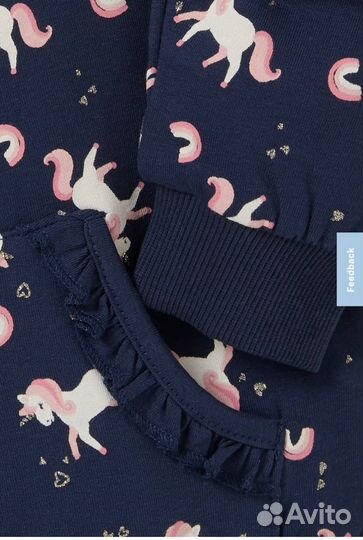 Толстовка на тонком флисе, C&A Размер: 98