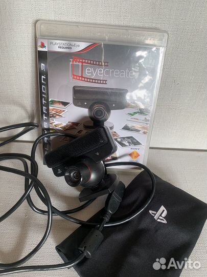 Камера Sony eye ps3+диск для обработки видео
