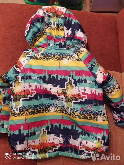 Детская зимняя куртка на девочку, р. 92