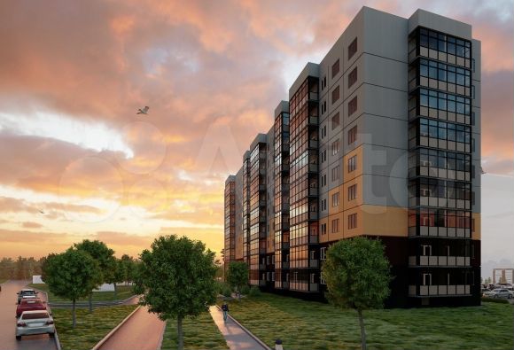 3-к. квартира, 72,4 м², 7/9 эт.