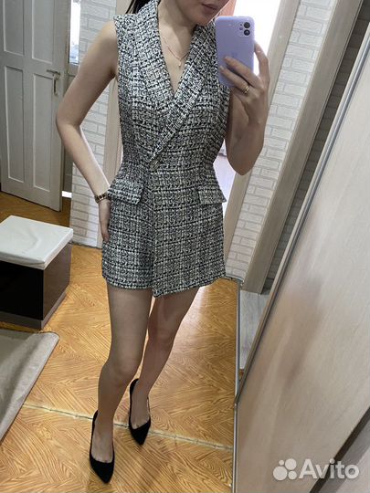 Платье комбинезон zara 42