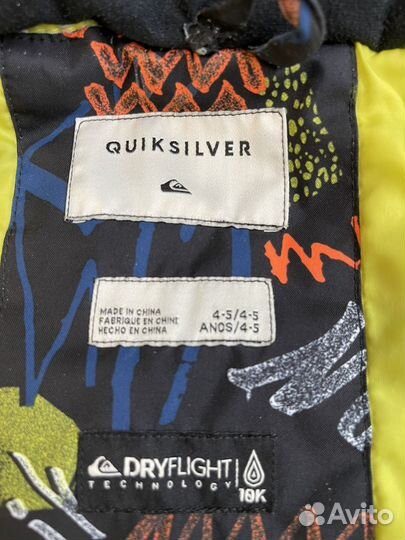 Куртка демисезонная Quiksilver 122