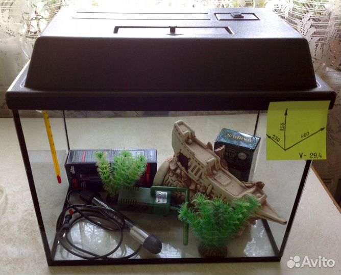Аквариум бу с оборудованием
