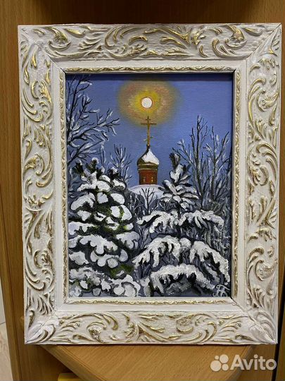 Картина маслом на холсте пейзаж