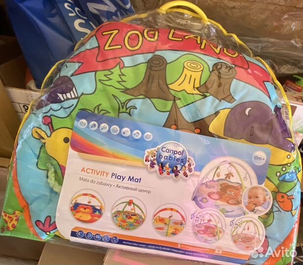 Развивающий коврик Canpol babies новый