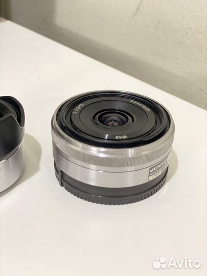 Объектив sony e sel 16 f 28 + vcl-ecf1