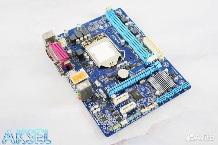 Материнская плата 1155 Gigabyte GA-H61M-DS2