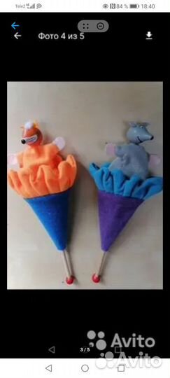 Мышка и лиса театр новые