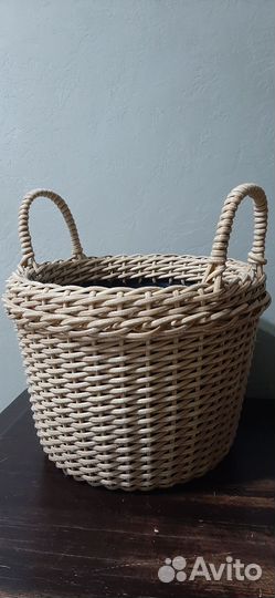 Плетенное кашпо