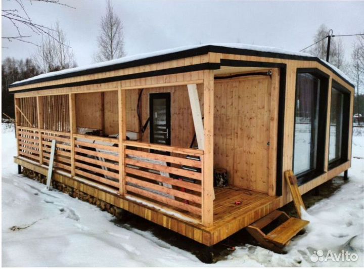 Модульный дом с доставкой 40 м кв, арт. бо-2279