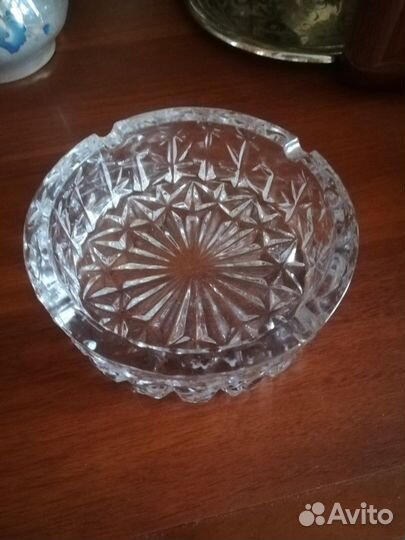 Хрустальная пепельница