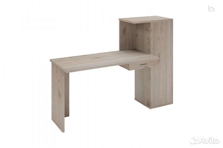 Стол компьютерный прямой Домино Lite скл-прям130+ш