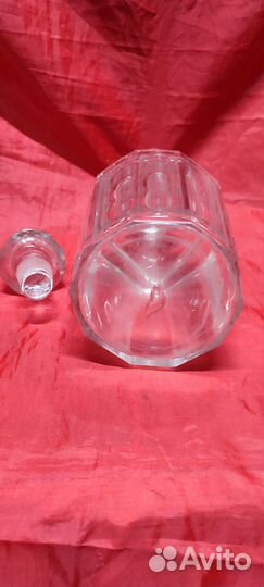 Графин с пробкой мальцевское стекло. Готика
