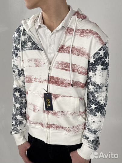 Зип худи Polo Ralph Lauren флаг америки
