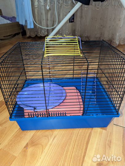 Клетка, гамак и переноска для грызунов