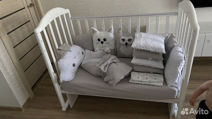 Бортики в детскую кроватку