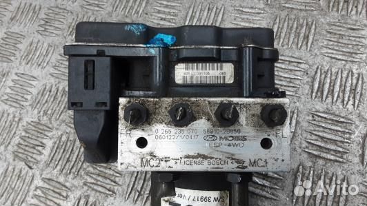 Блок ABS hyundai santa FE 2 (9BN05KW01)