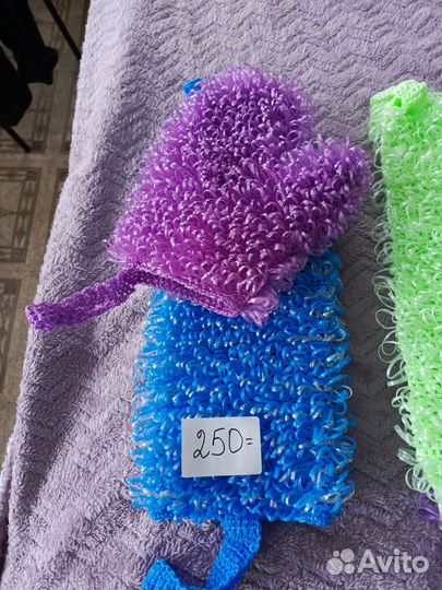 Мочалка ручной работы