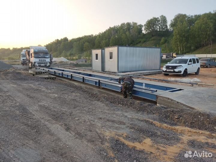 Весы автомобильные 16м 80 тонн