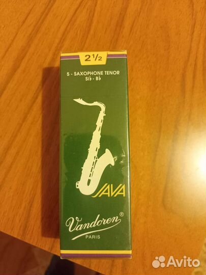 Трости для саксофона тенор Vandoren Java