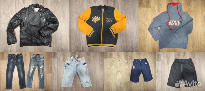 Вещи на парня 122 (куртка, бомбер, джинсы, бриджи)