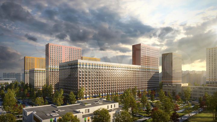 2-к. квартира, 61,1 м², 5/25 эт.