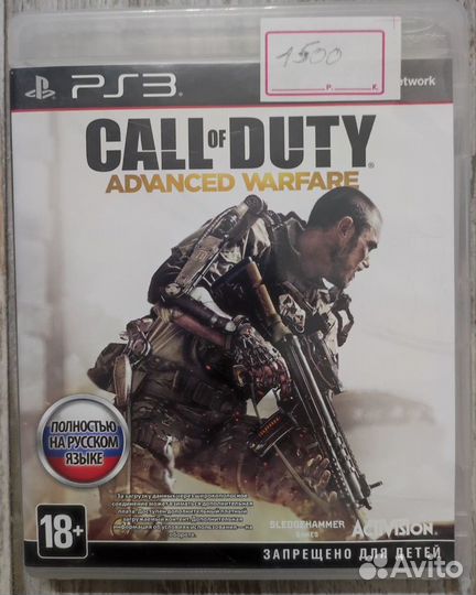 Игра на ps3 Call of Duty Advanced Warfare