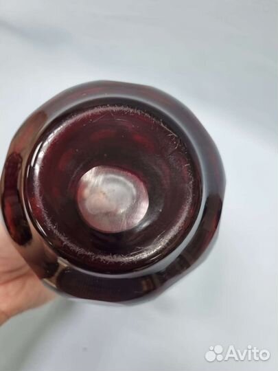 Кувшин рубиновое стекло