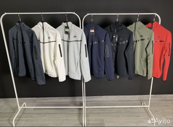 Зип худи Nike tech fleece (все цвета)