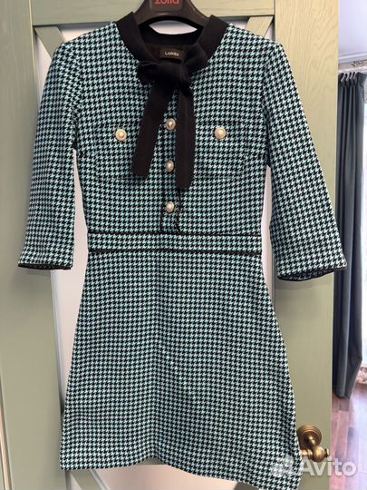 Платье Lakbi 44 размер гусиная лапка